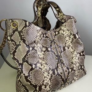 Michael Kors Snake Print Handbag